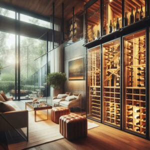 Elevate Your Wine Collection and Ambiance with Crafted Glass’s Premium Wine Storage Designs