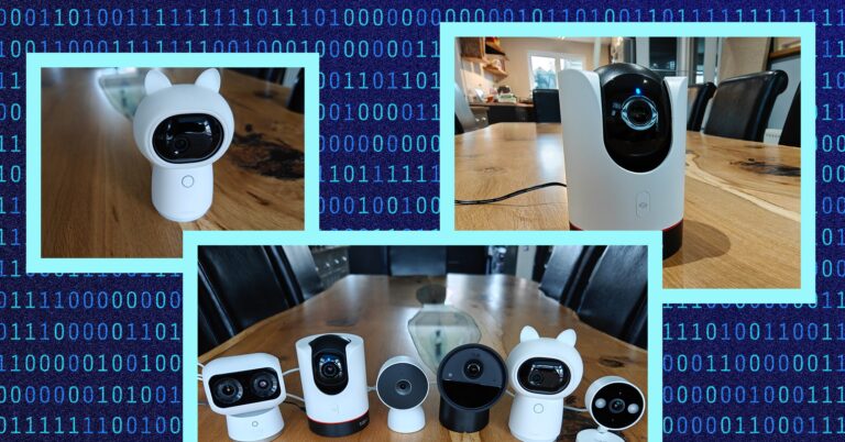 Best Indoor Security Cameras collage SOURCE Simon Hill
