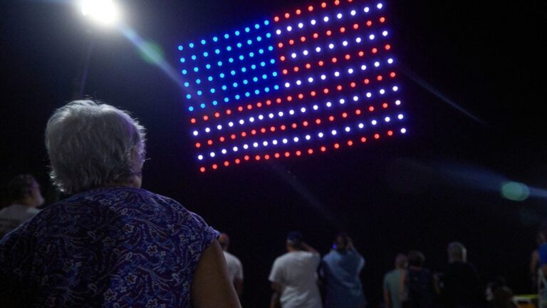 1 How drone light shows have become a Fourth of July tradition