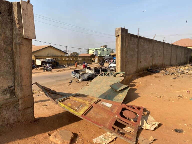 Guinea stadium disaster Leventhal