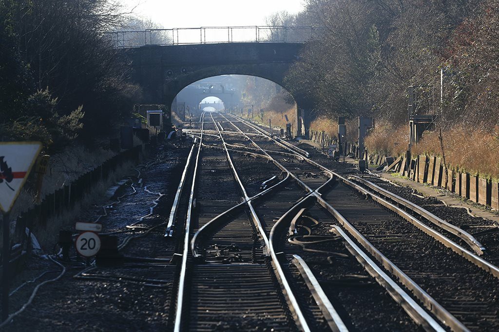 Generic rail Keymer Junction infrastructure railway track bridge